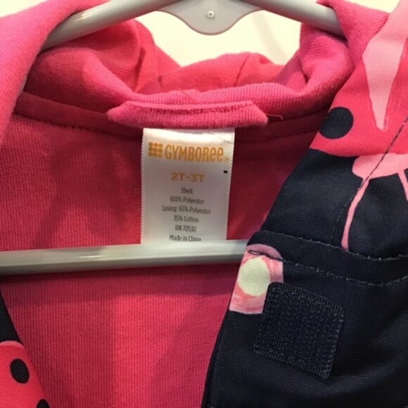 Gymboree Navy Blue with butterflies and ladybugs size 2T-3T - Picture 3 of 3